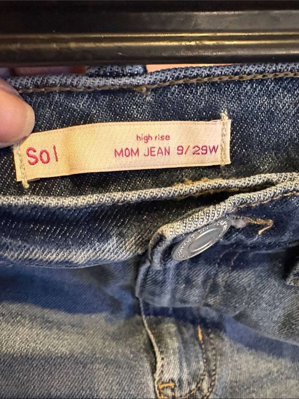 SO High-Rise Light Blue Distressed Women's Jeans